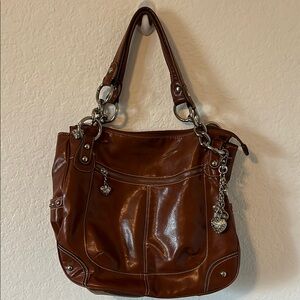 Kathy Van Zeeland Brown Tote Bag